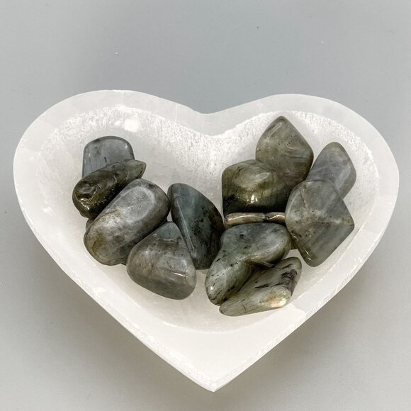 Labradorite Polished Stones or Tumbled Chips - Picture 6 of 8